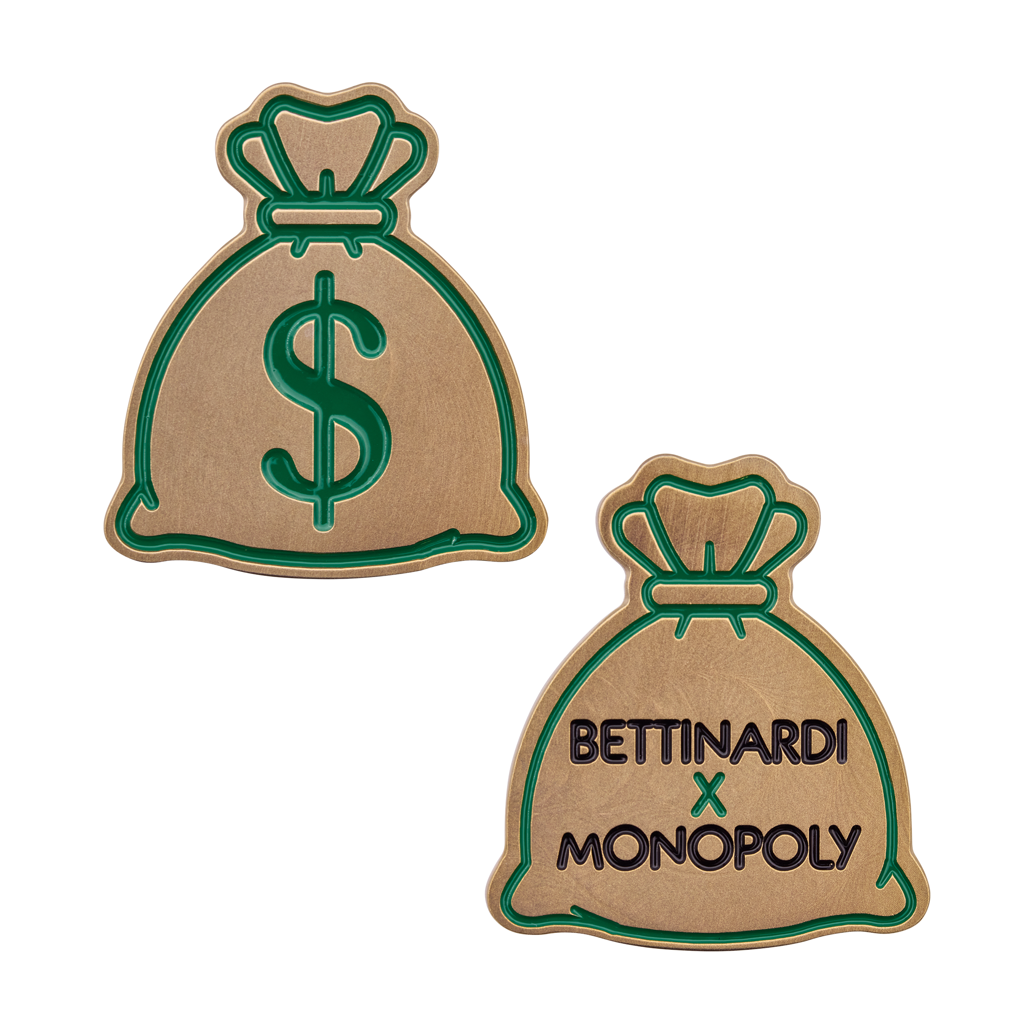 Bettinardi x Monopoly Exclusive Money Bag Golf Ball Marker
