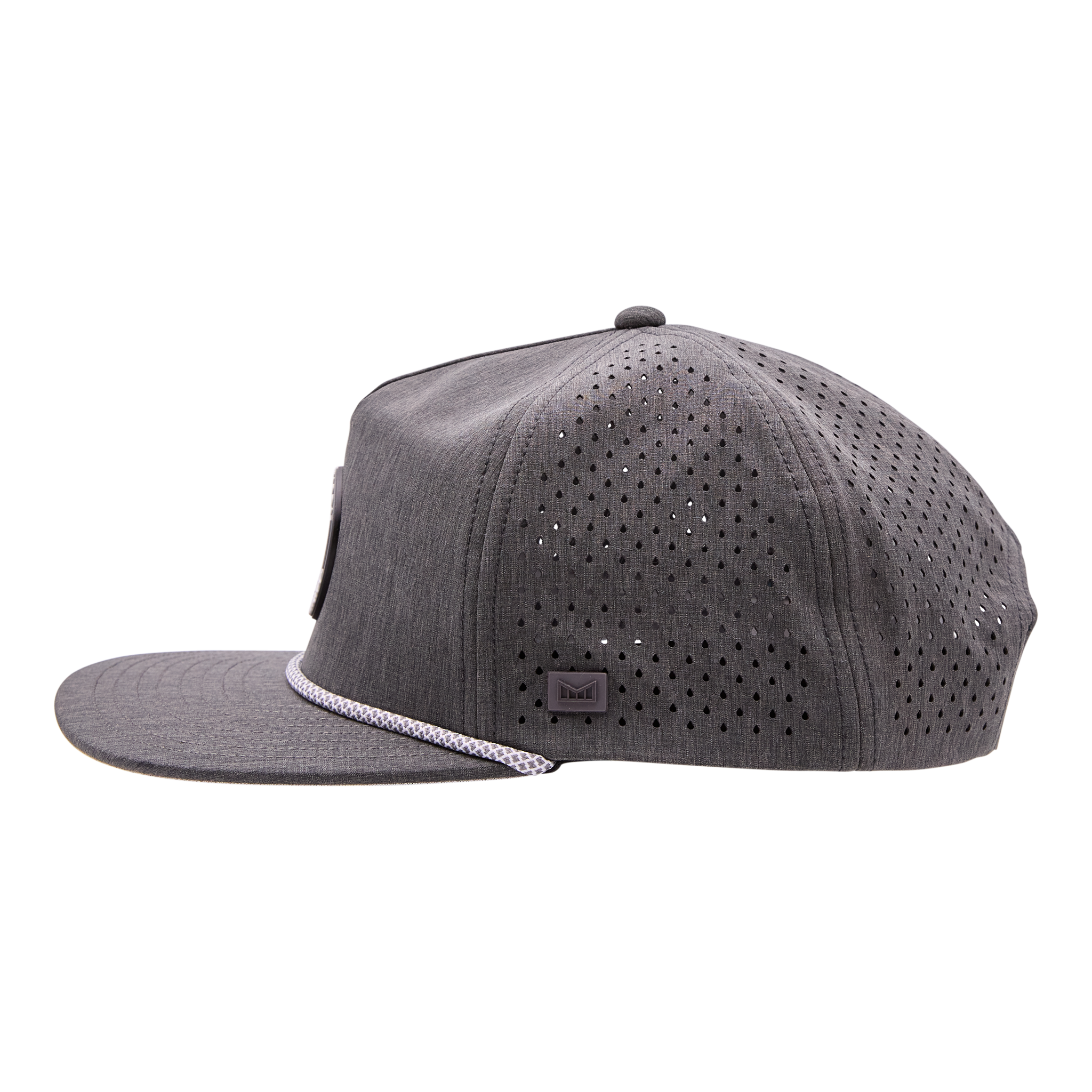 Melin Coronado Brick Hydro Hat with Poison Bomb Design (Gray) - Limited Edition