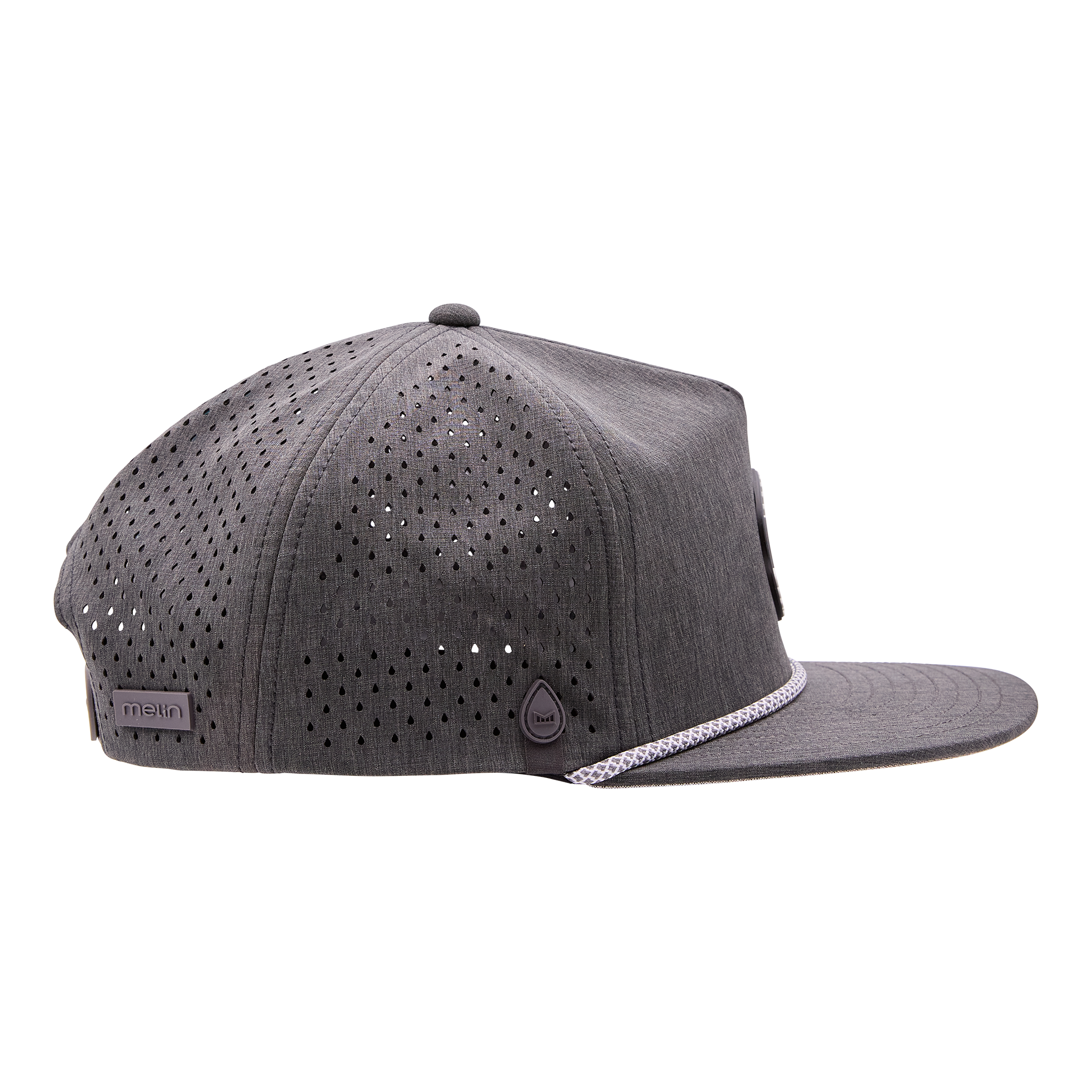 Melin Coronado Brick Hydro Hat with Poison Bomb Design (Gray) - Limited Edition