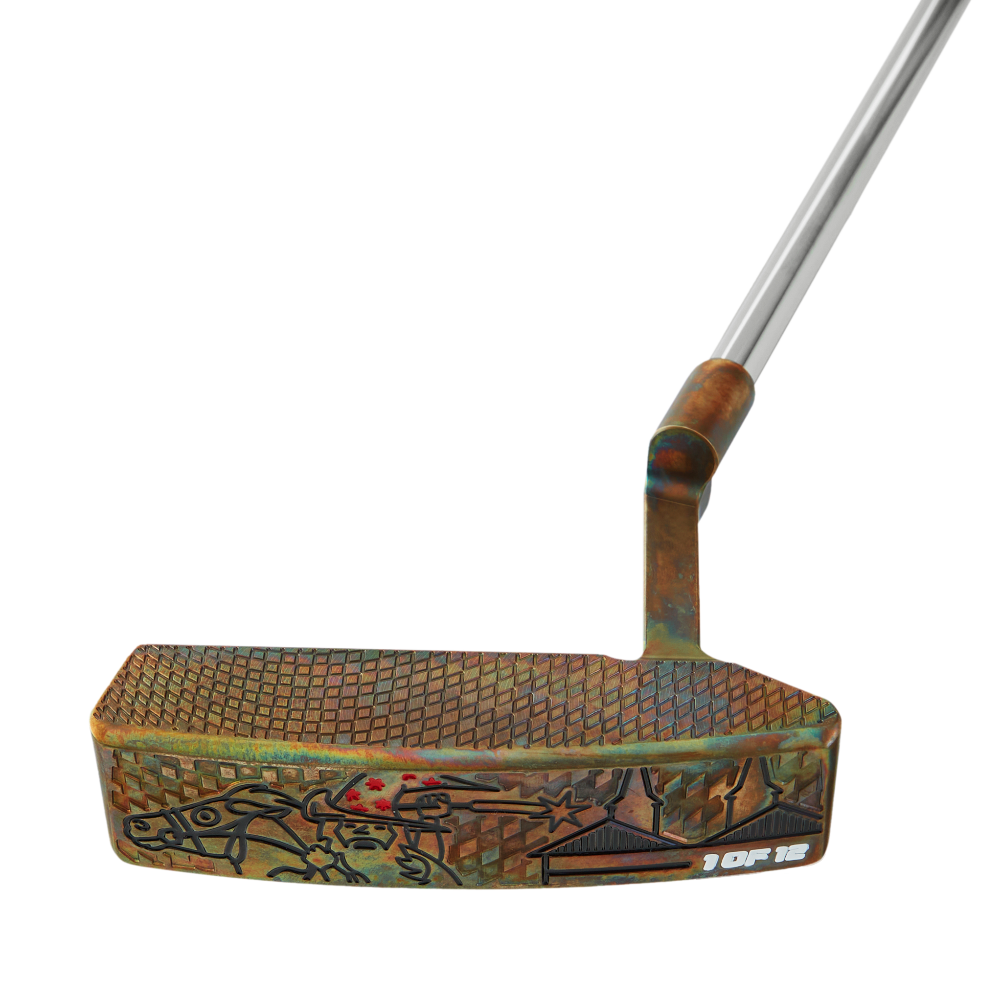 Exclusive 2023 Derby DASS Steel Patina BB8 Mid Putter - 1 of Only 12!