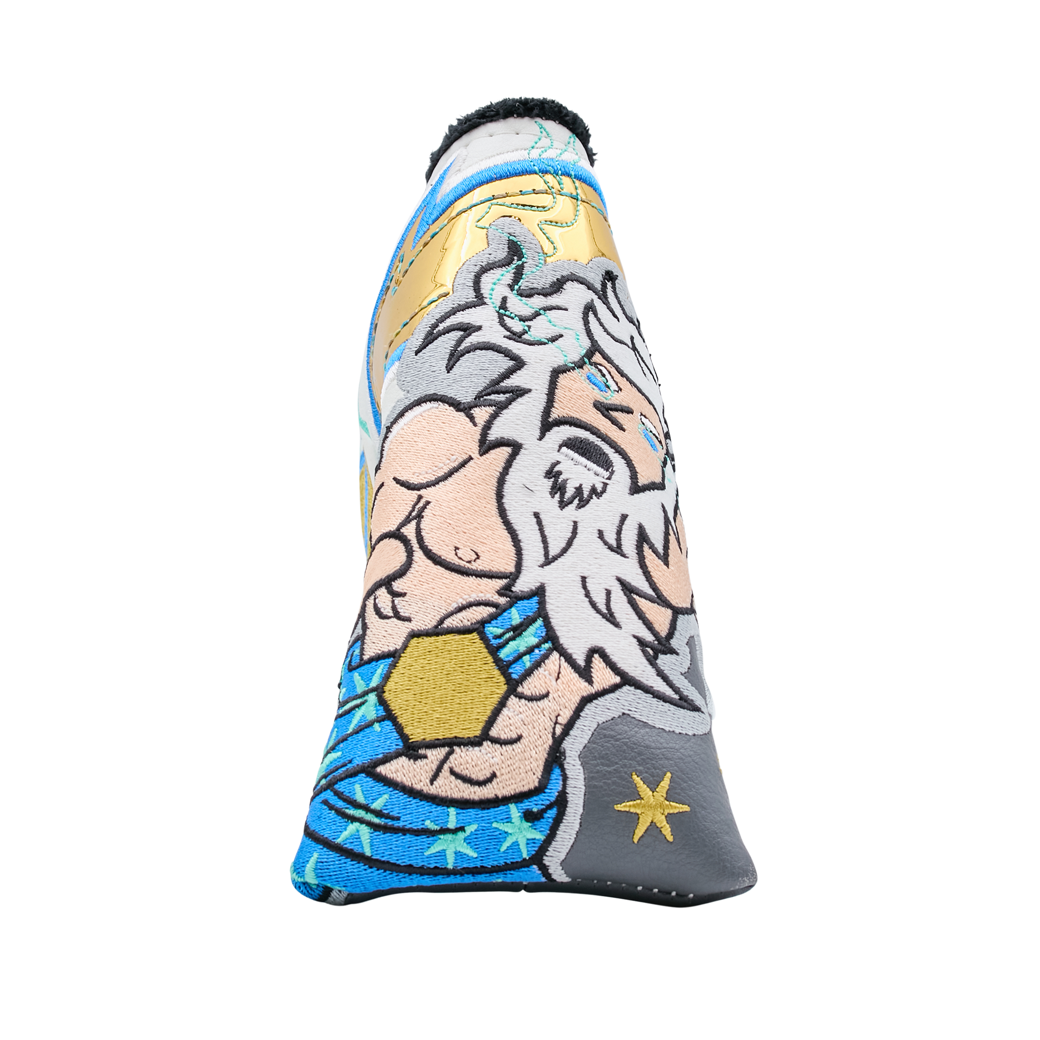Mighty Zeus Wrath Blade Putter Headcover - A Striking Golf Essential