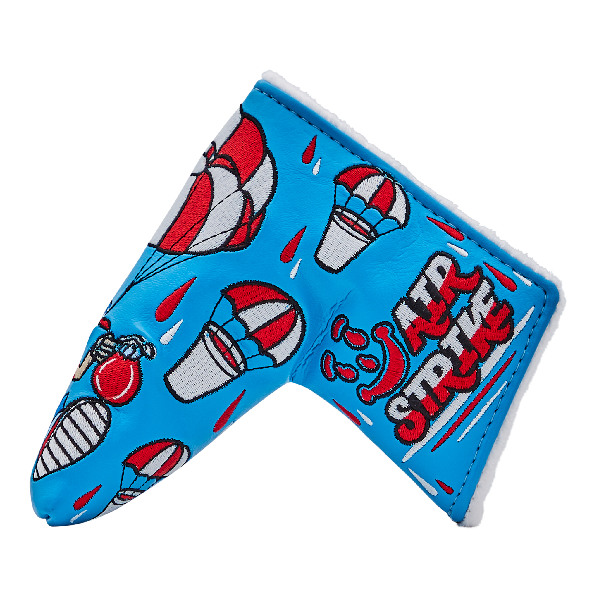 Airstrike Betti Boy Blue Razz Premium Leather Golf Headcover
