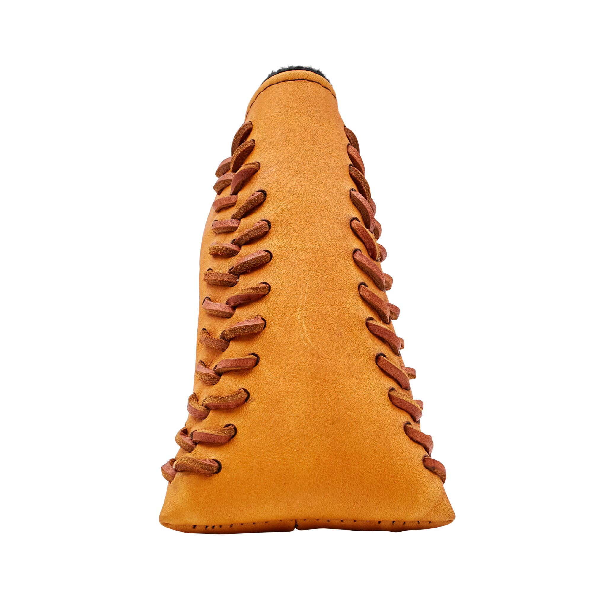 Bettinardi x Rawlings Tan Blade Putter Headcover: Premium Genuine Horween Leather