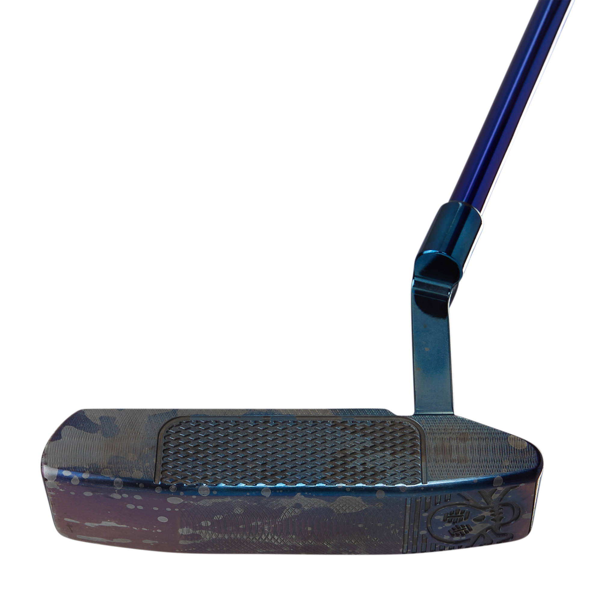 Stunning Carbon BB8 Tri with Blue PVD Acid Splash Finish