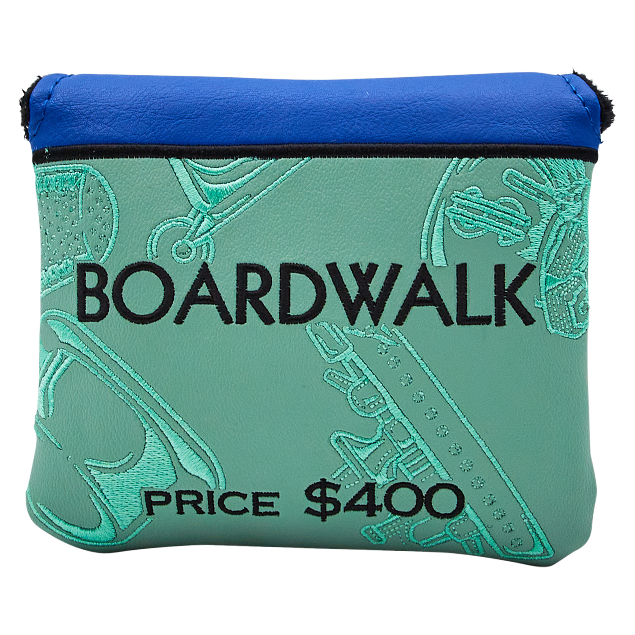 Bettinardi x MONOPOLY Boardwalk Mallet Putter Headcover - A Collector's Dream!