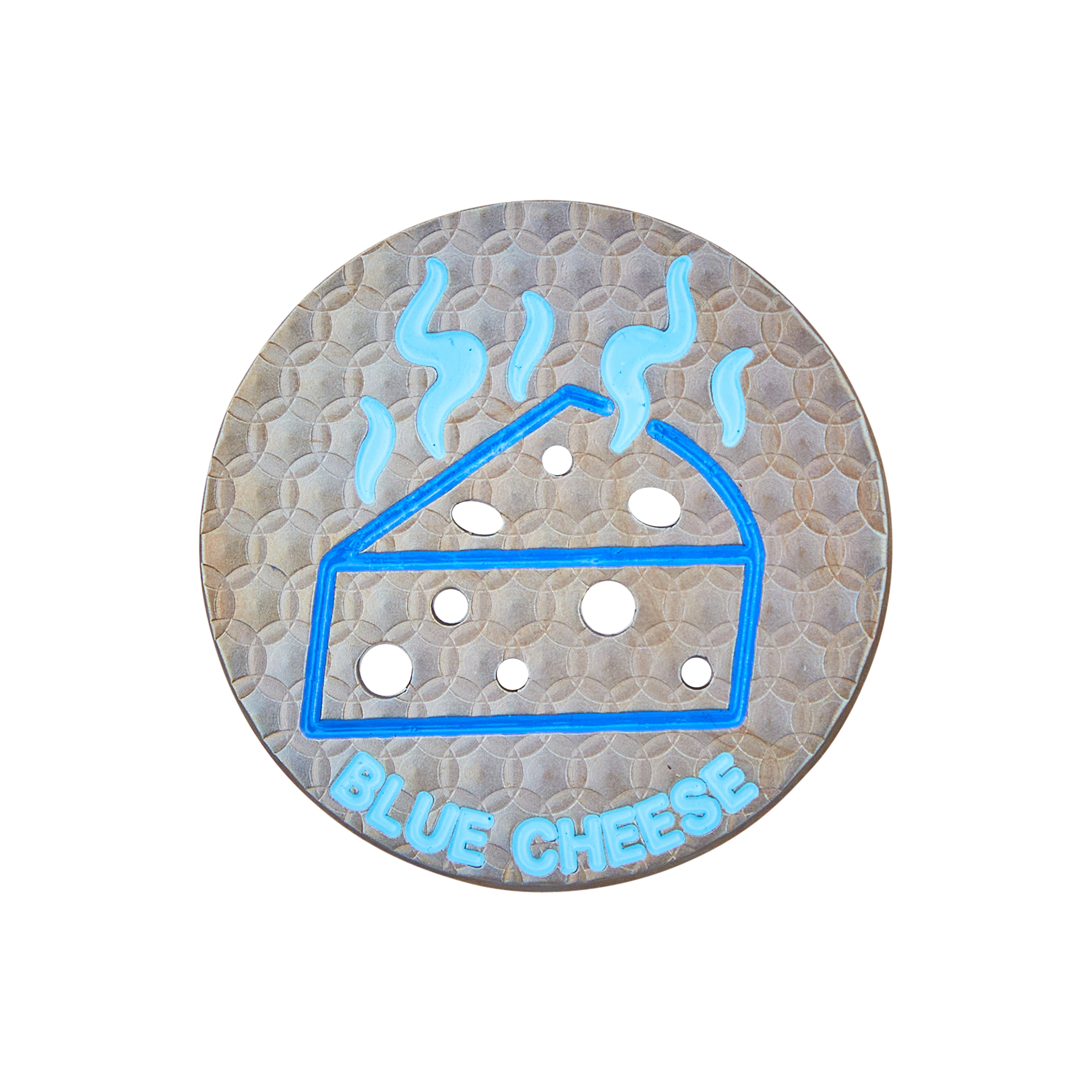 Festive Blue Cheese DASS Ball Marker