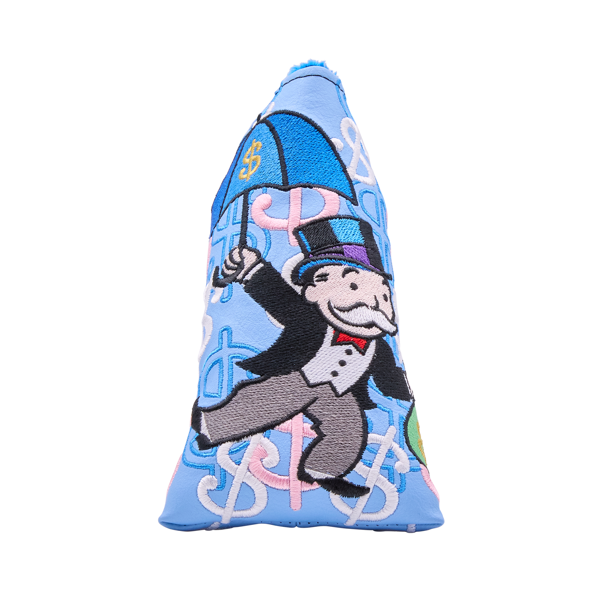 Bettinardi x Monopoly's Raining Money Mr. Monopoly Blade Putter Headcover - A Must - Have!