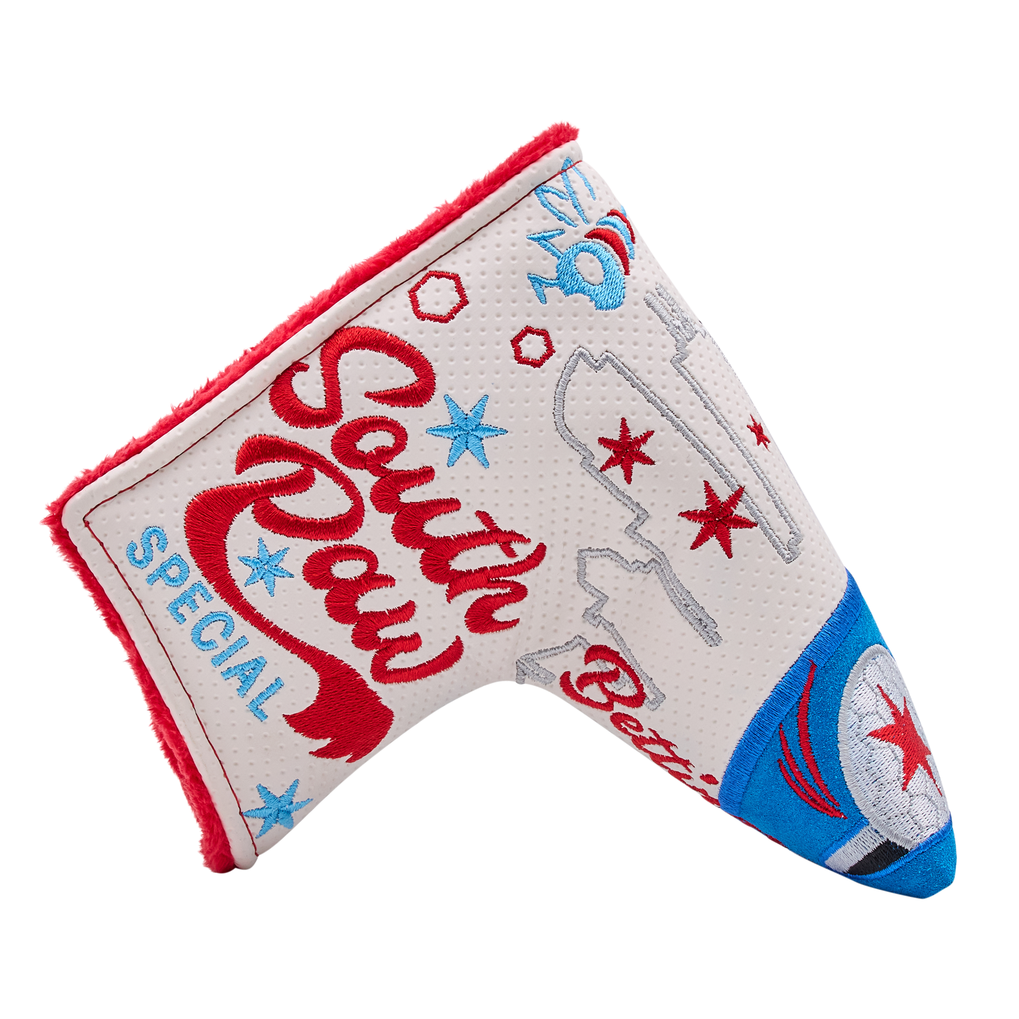 Lefty Love: South Paw Wizard Blade Putter Headcover - A Must - Have for Left - Handed Golfers