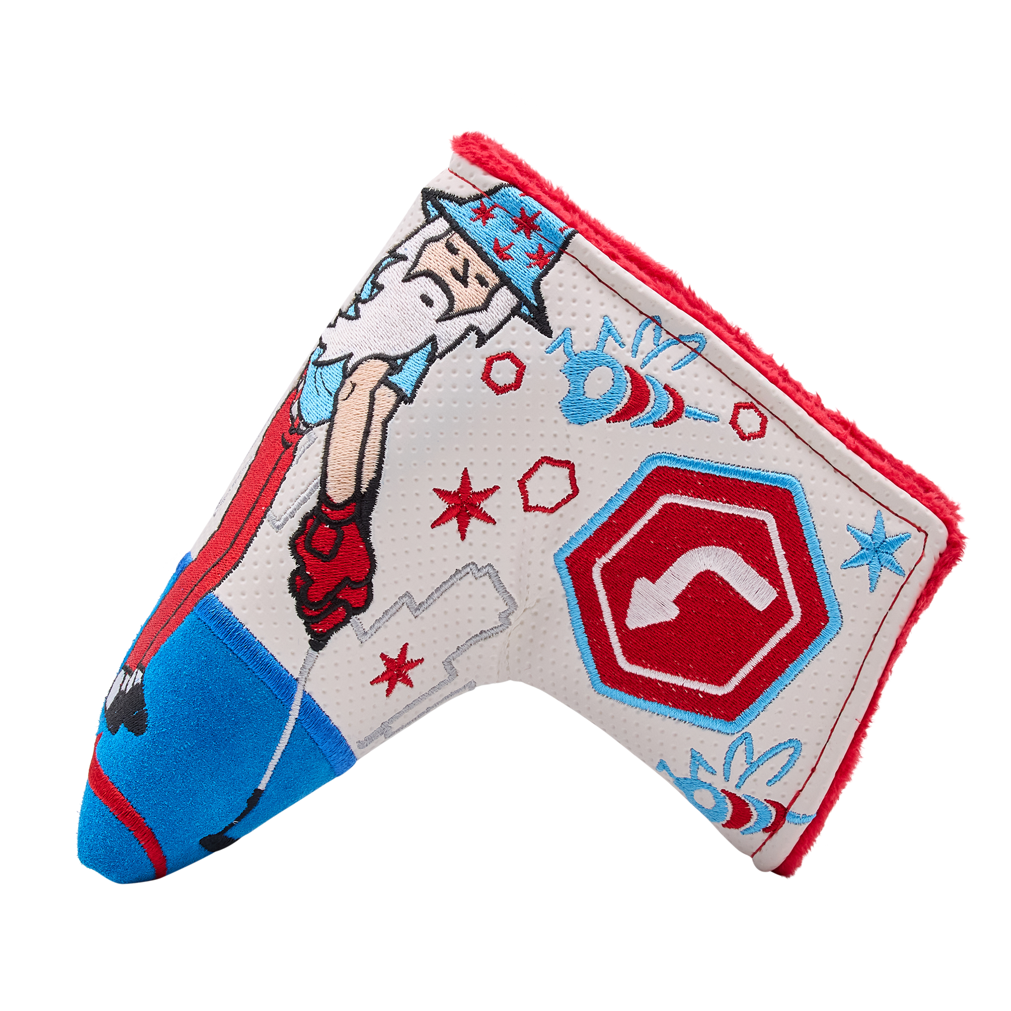 Lefty Love: South Paw Wizard Blade Putter Headcover - A Must - Have for Left - Handed Golfers