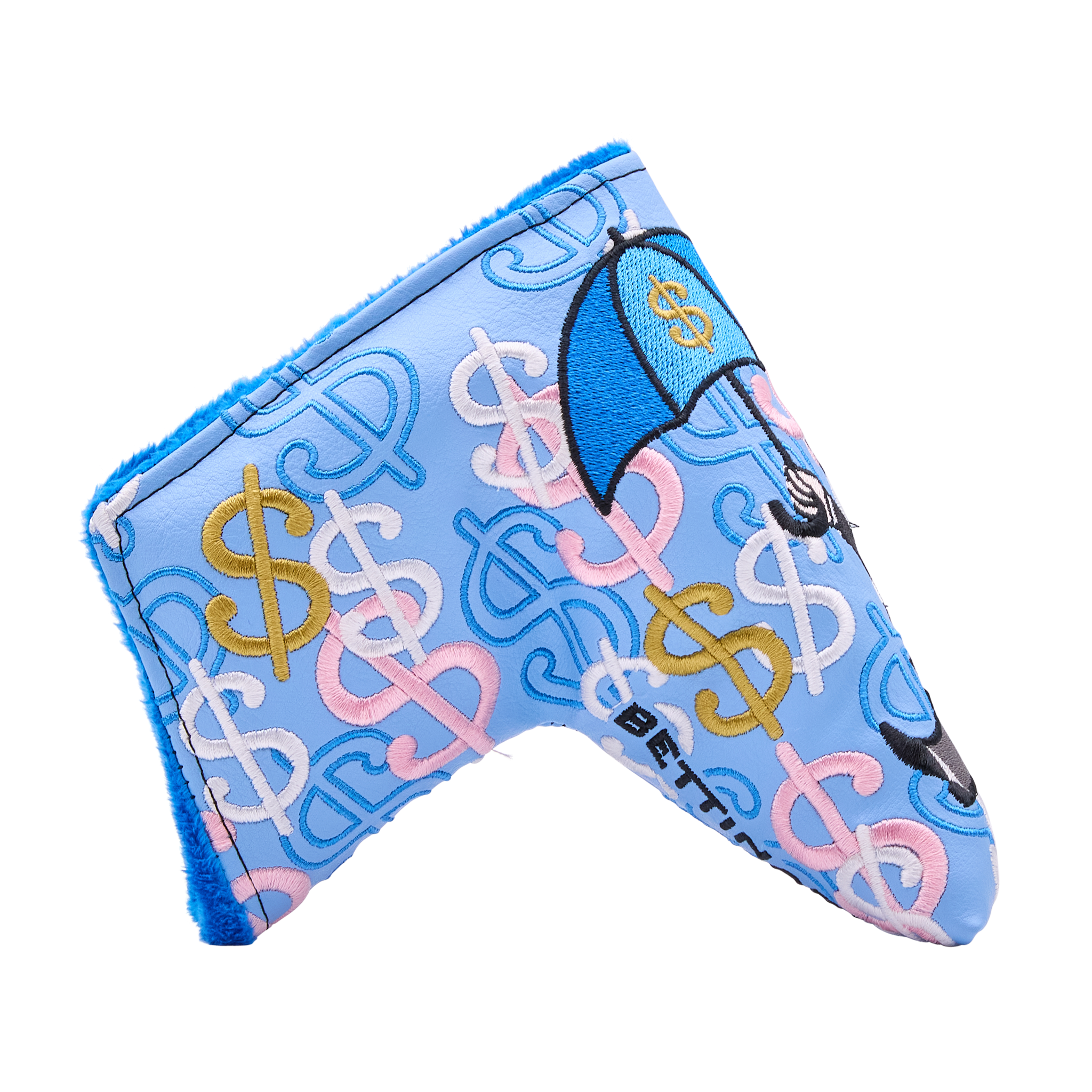 Bettinardi x Monopoly's Raining Money Mr. Monopoly Blade Putter Headcover - A Must - Have!