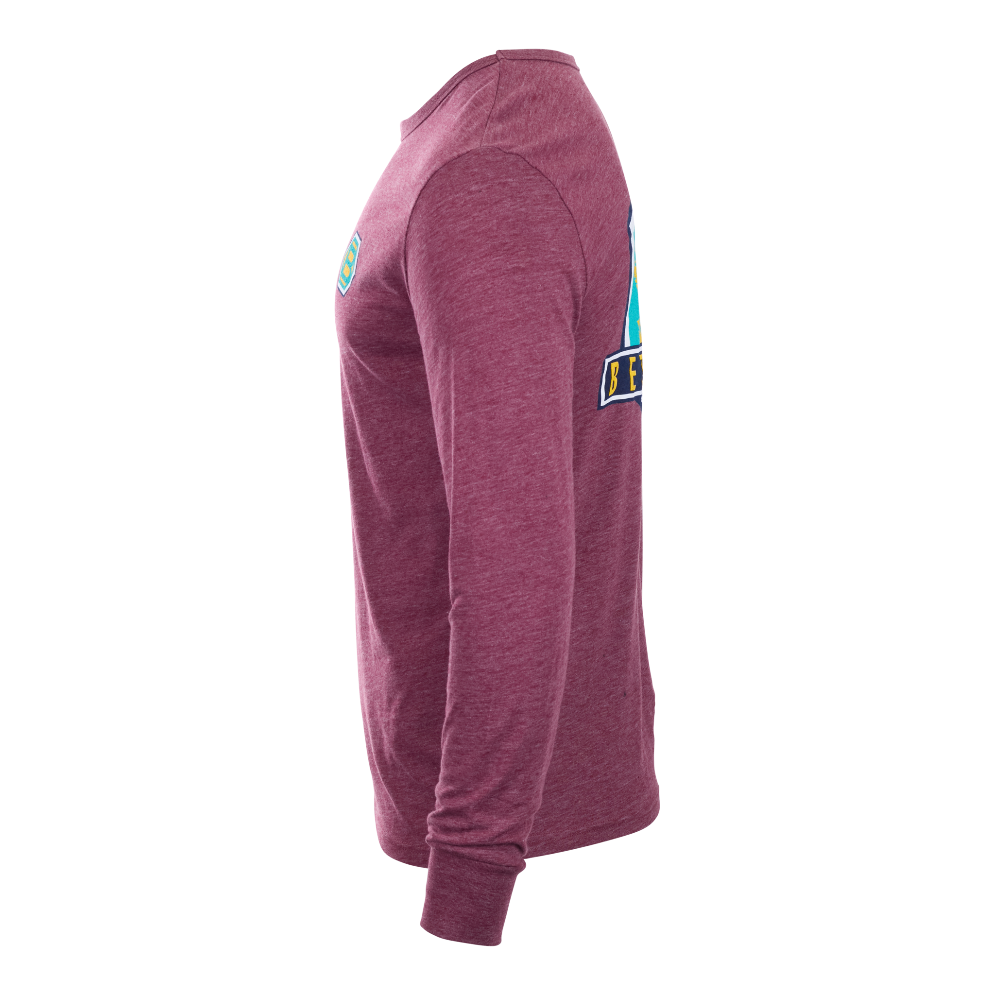 Bettinardi Est. 1998 Stunning Heathered Maroon Long-Sleeve T-Shirt - Grab Yours Now!