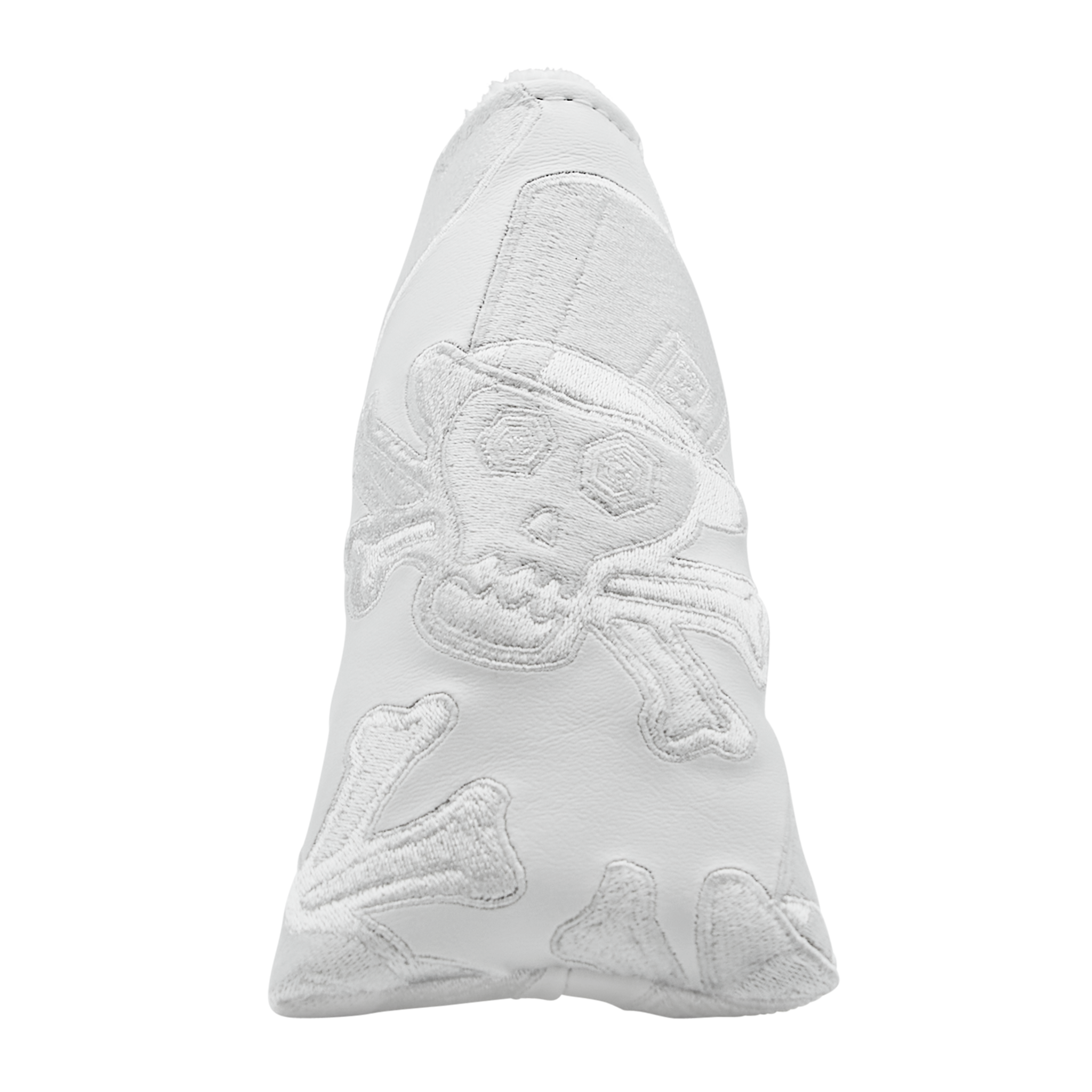 Lucky Voodoo Skull White Buffalo Blade Putter Headcover - Exclusive Collectible