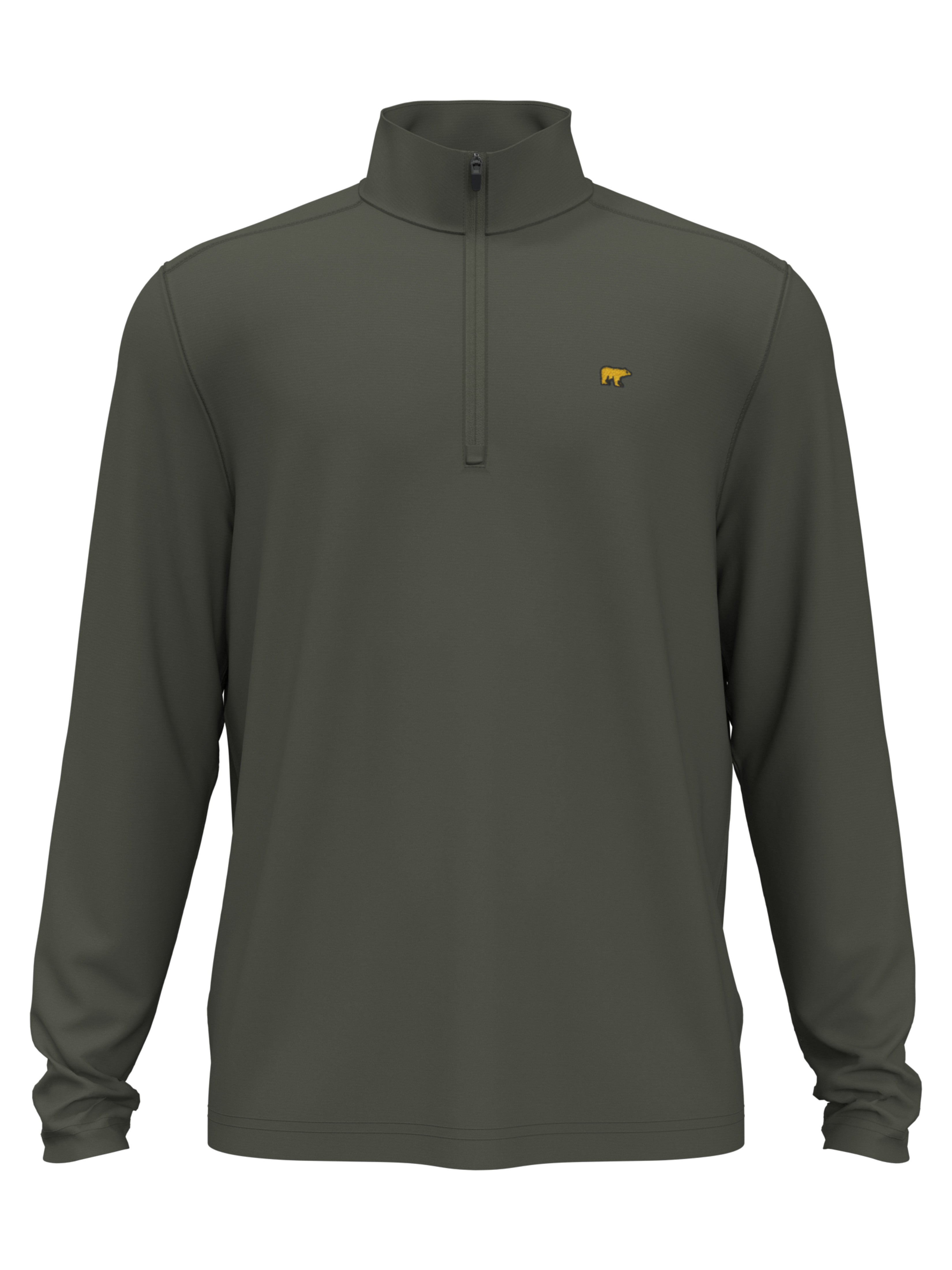 Men's Stylish 1/4 Zip Fleece Golf Pullover
