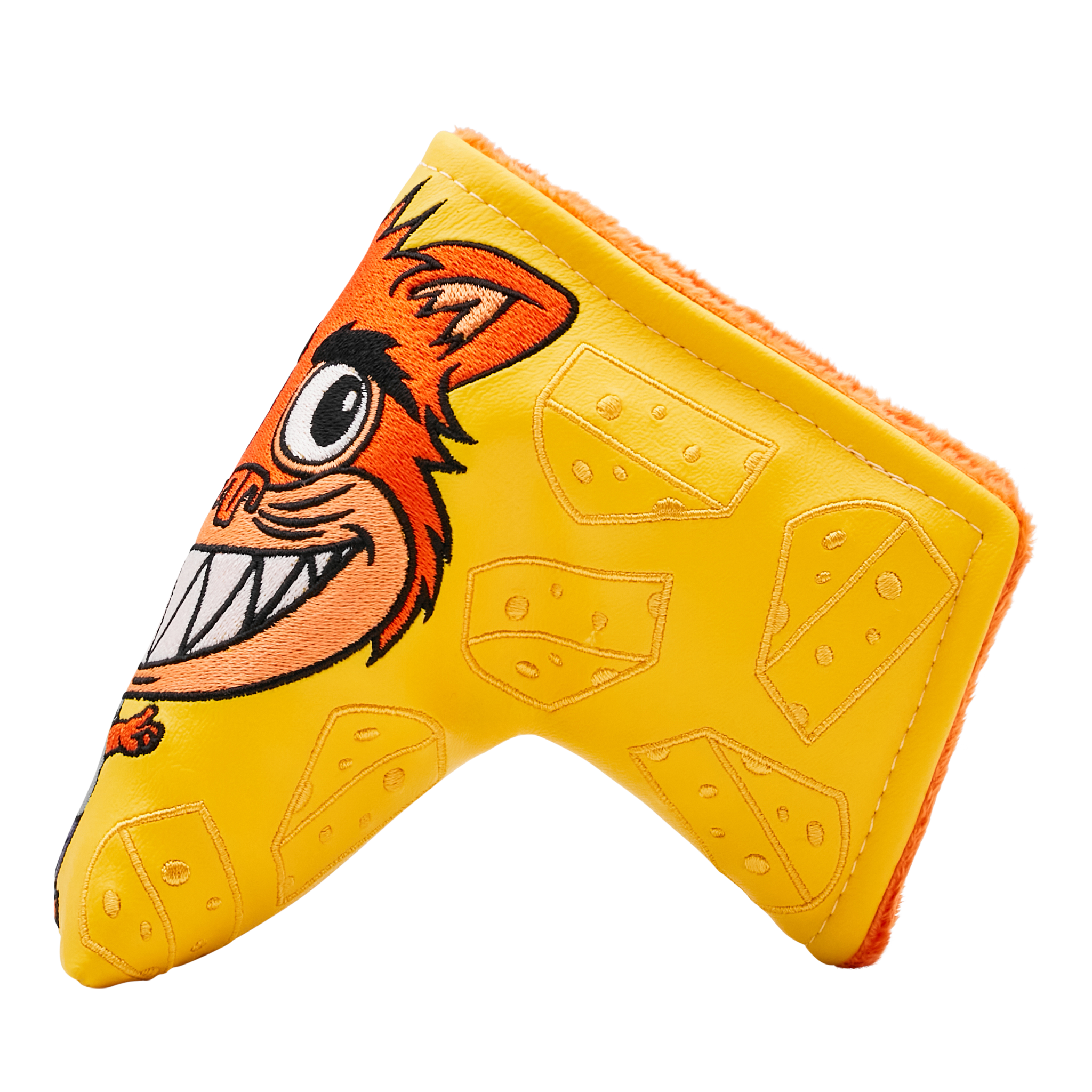 Whimsical Fat Cat Caricature Blade Putter Headcover - A Must - Have!