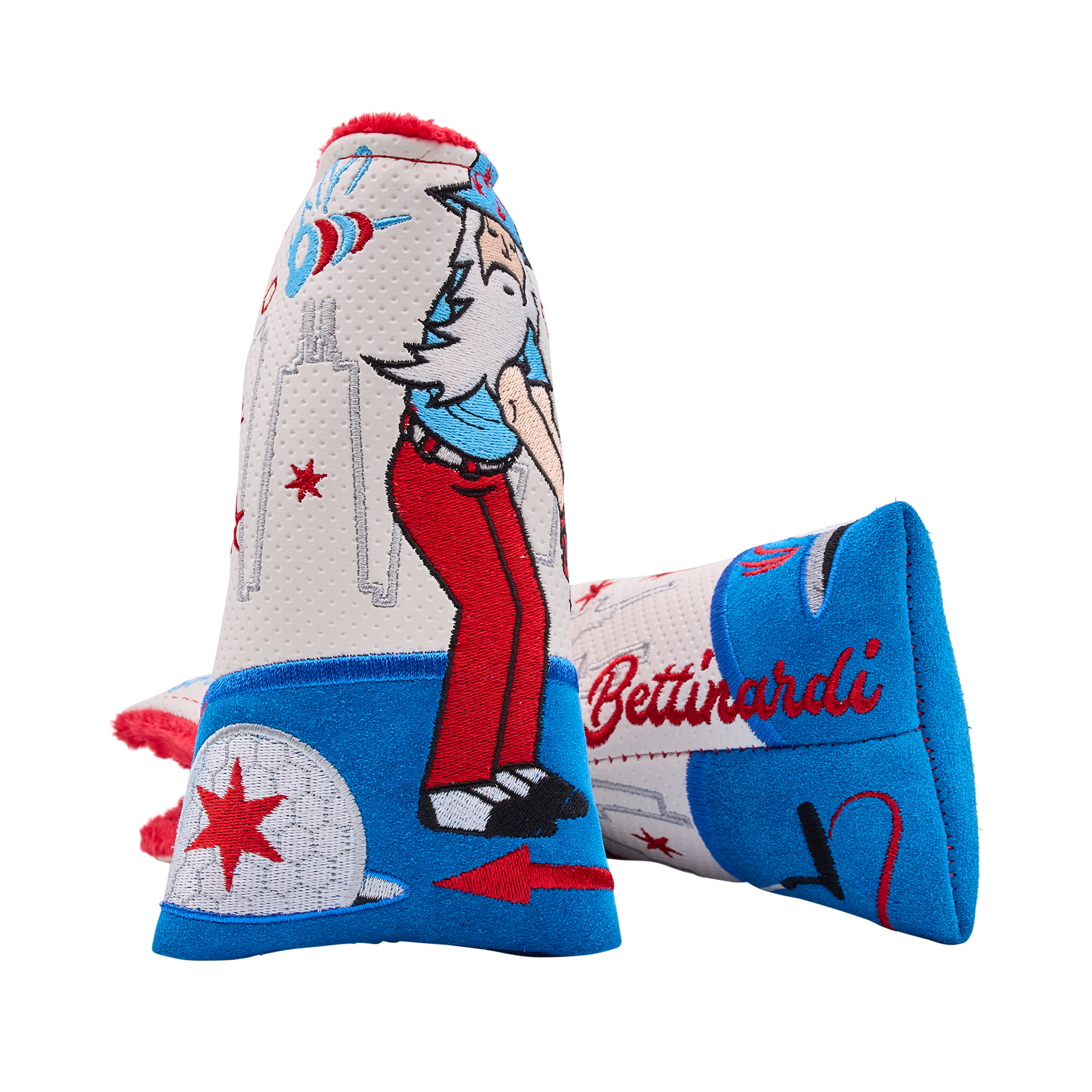 Lefty Love: South Paw Wizard Blade Putter Headcover - A Must - Have for Left - Handed Golfers
