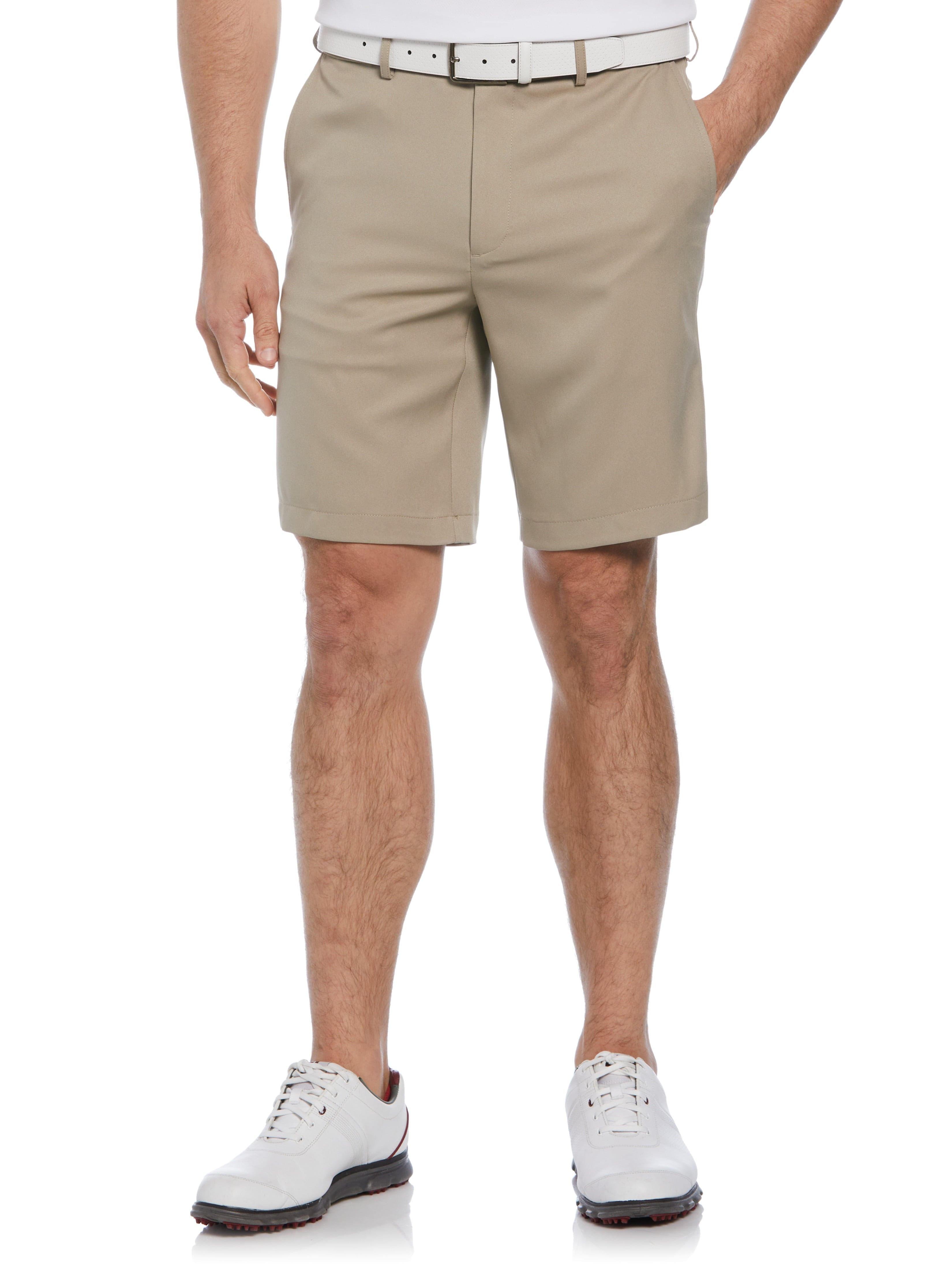 PGA TOUR Men's Flat Front Expandable Waistband Golf Shorts - Elevate Your Game!