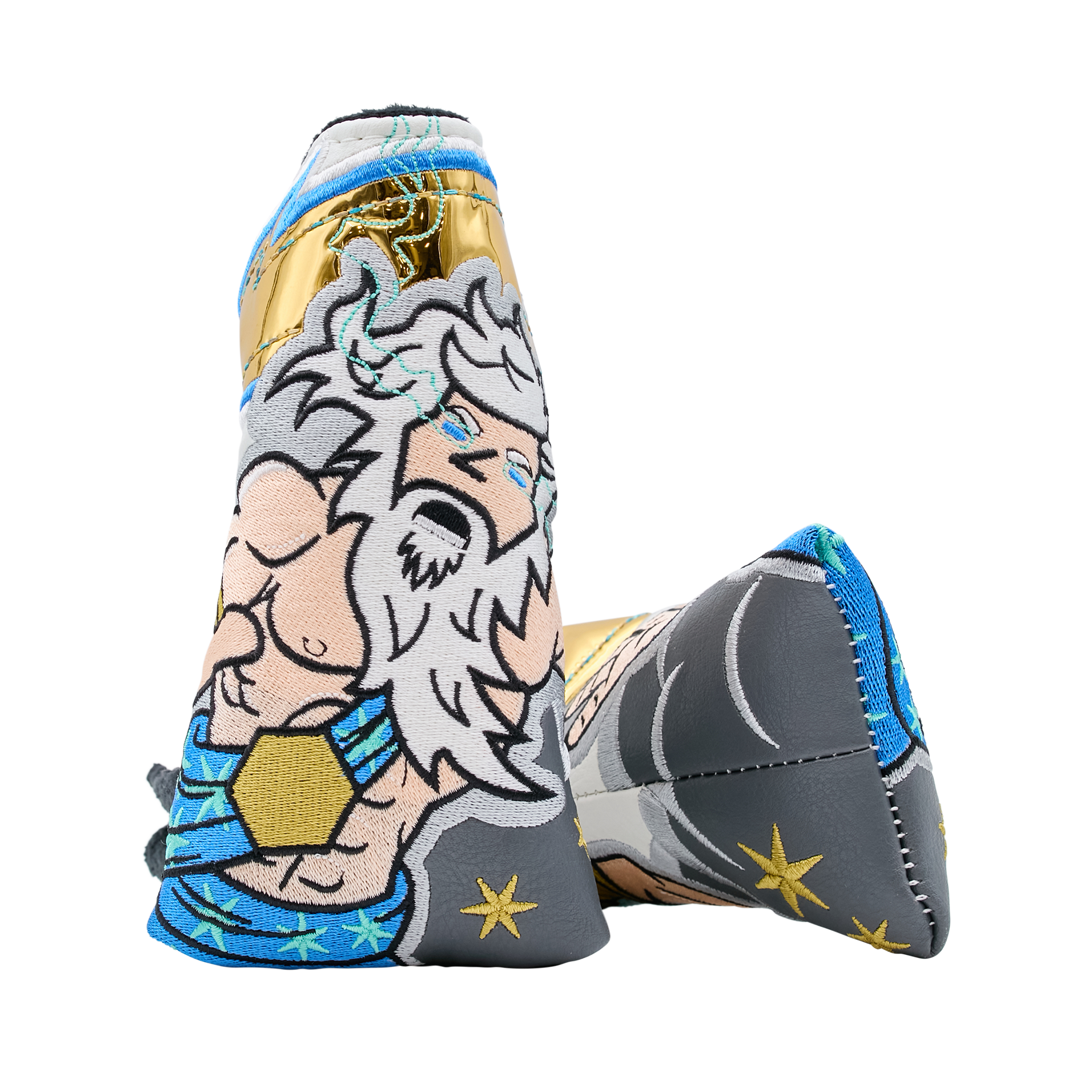 Mighty Zeus Wrath Blade Putter Headcover - A Striking Golf Essential