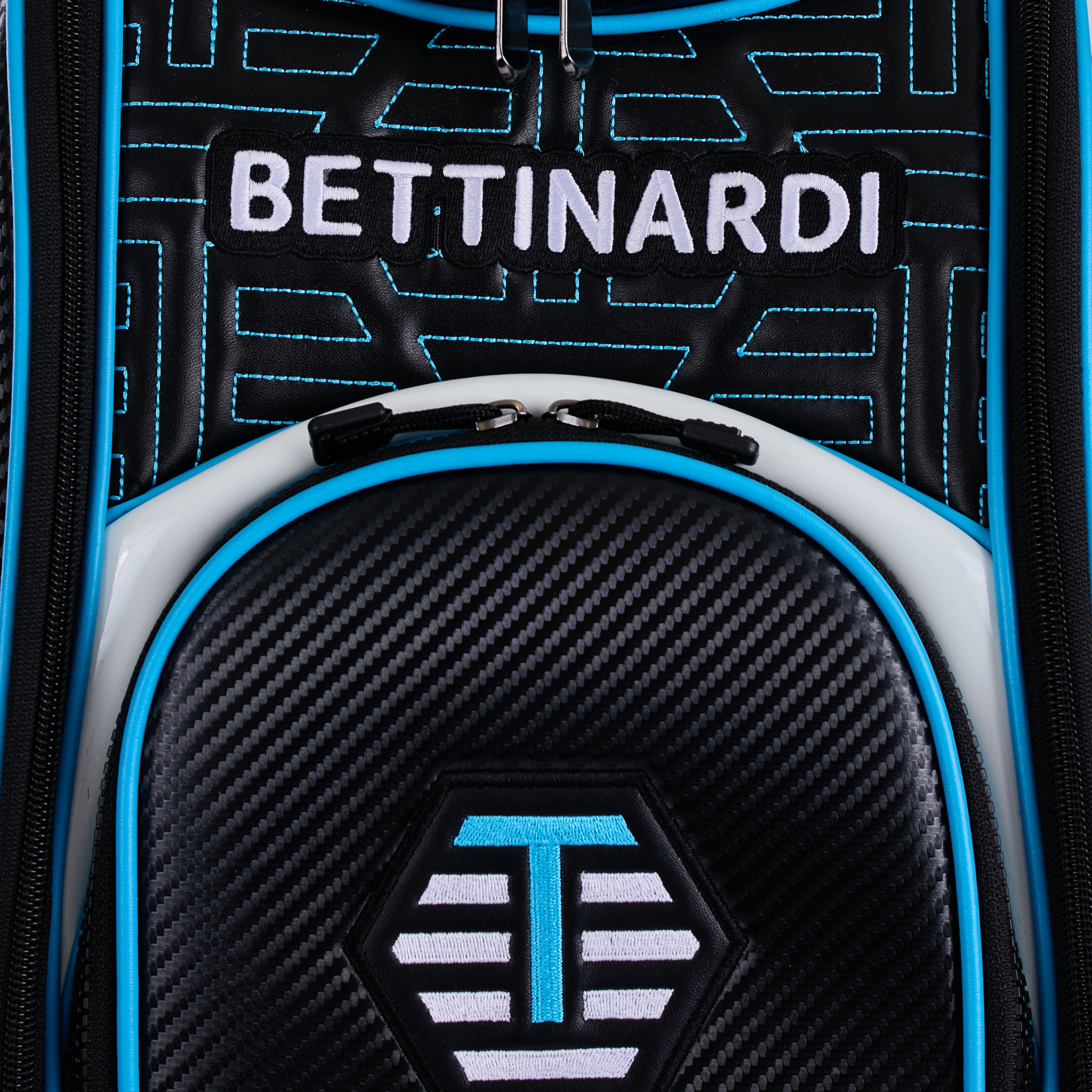 Stunning Black and Electric Blue Tour Dept. Staff Bag - Limited Edition