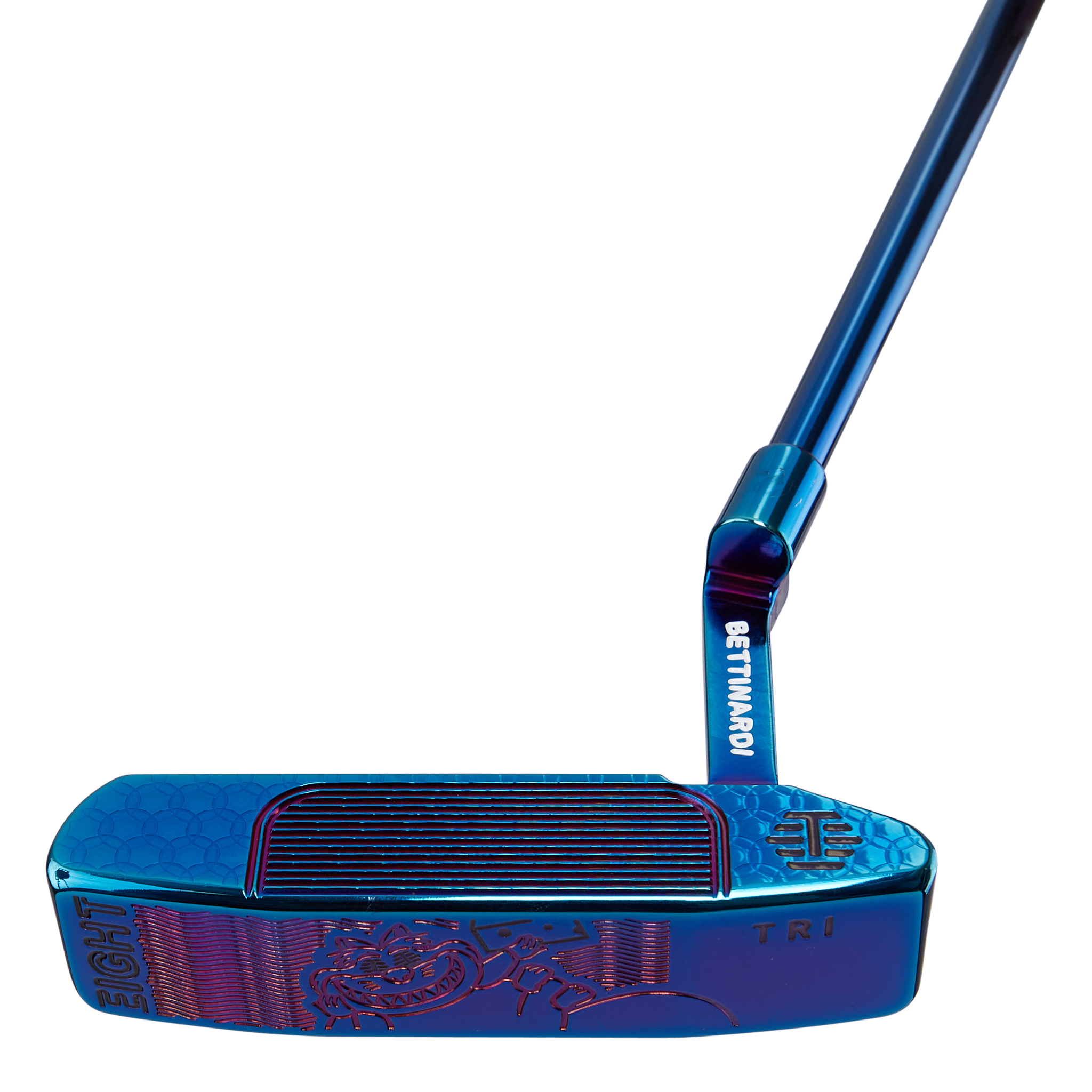 Exclusive Soft Carbon BB8 Triplane UV Blue Putter for New Year