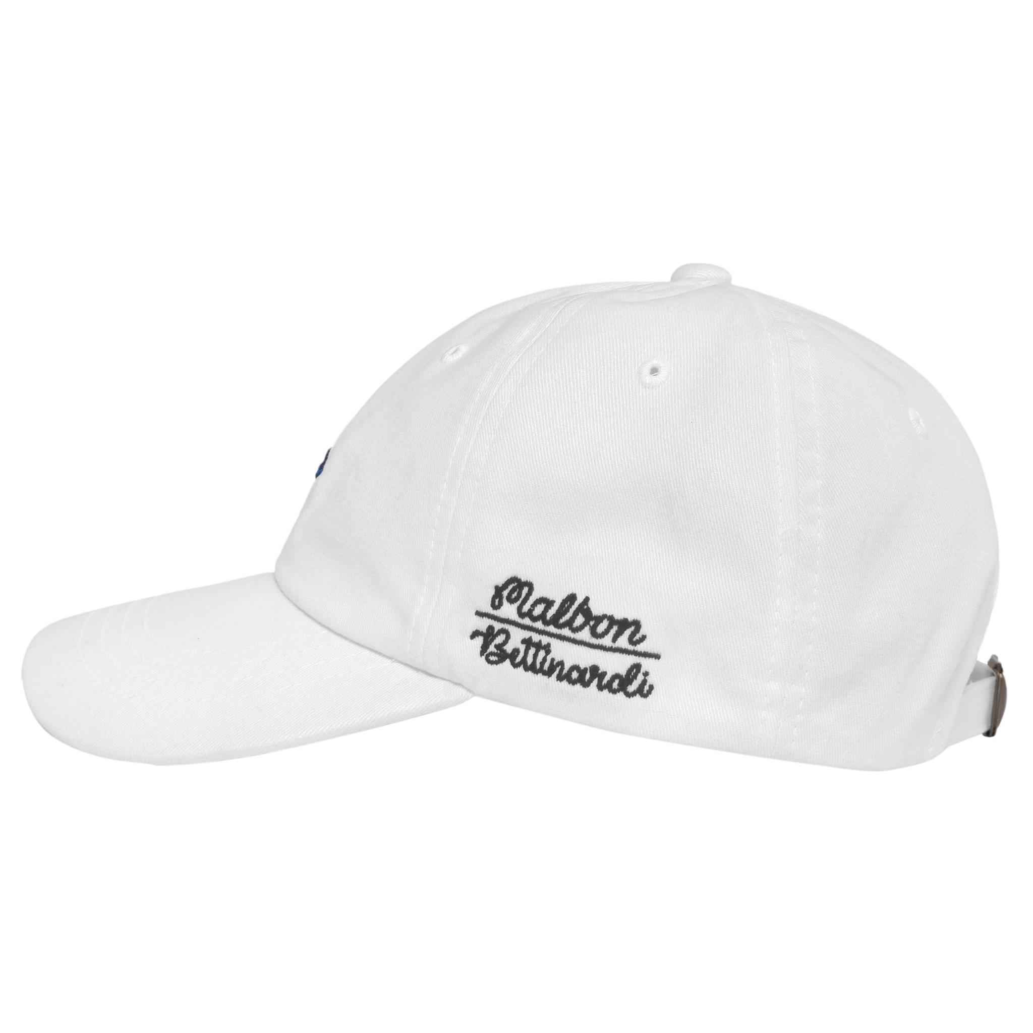 Betti x Malbon Wizard Buckets Dad Hat - Exclusive White Edition