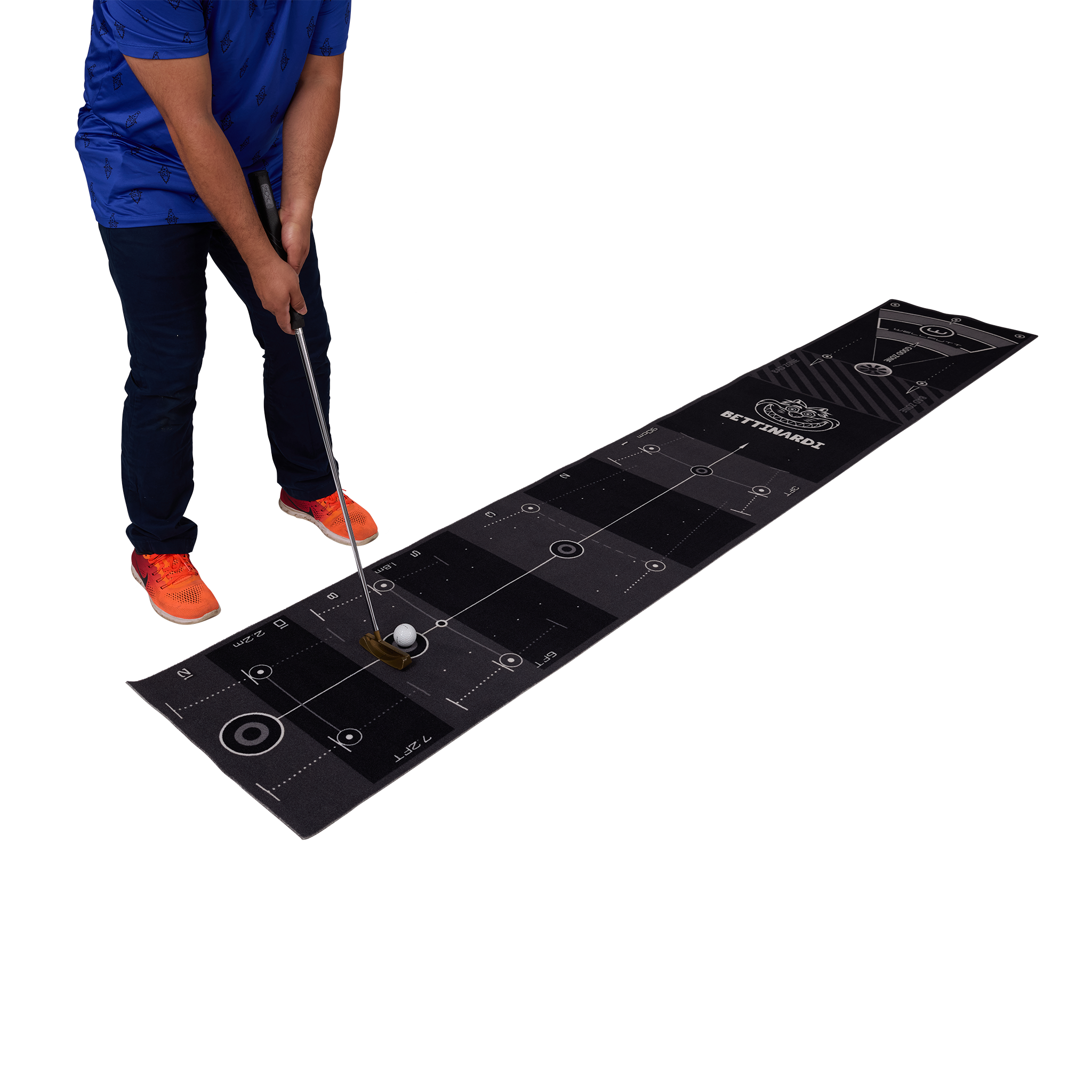 Bettinardi Wellputt Windy City Wizard - 10ft Premium Putting Mat