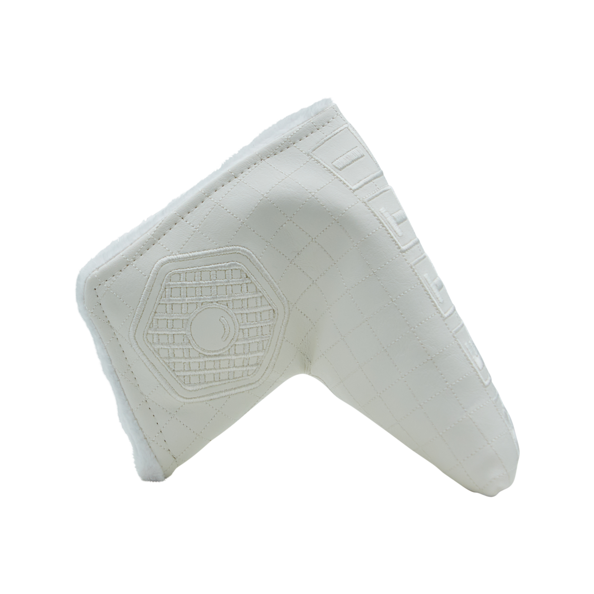 Betti House White Buffalo Blade Putter Headcover - A Stylish Golf Essential