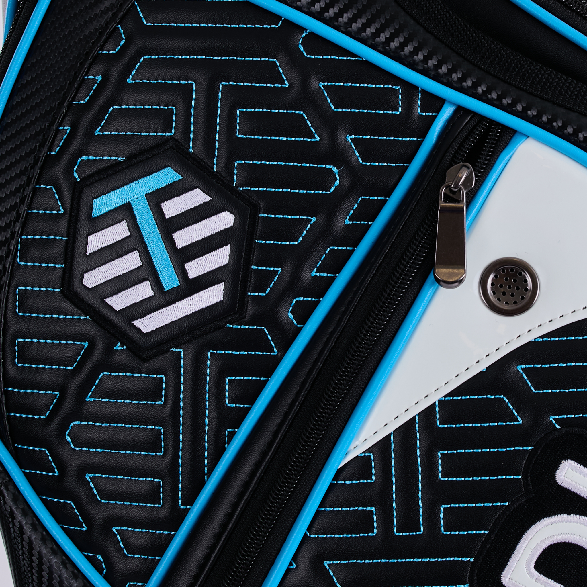 Stunning Black and Electric Blue Tour Dept. Staff Bag - Limited Edition