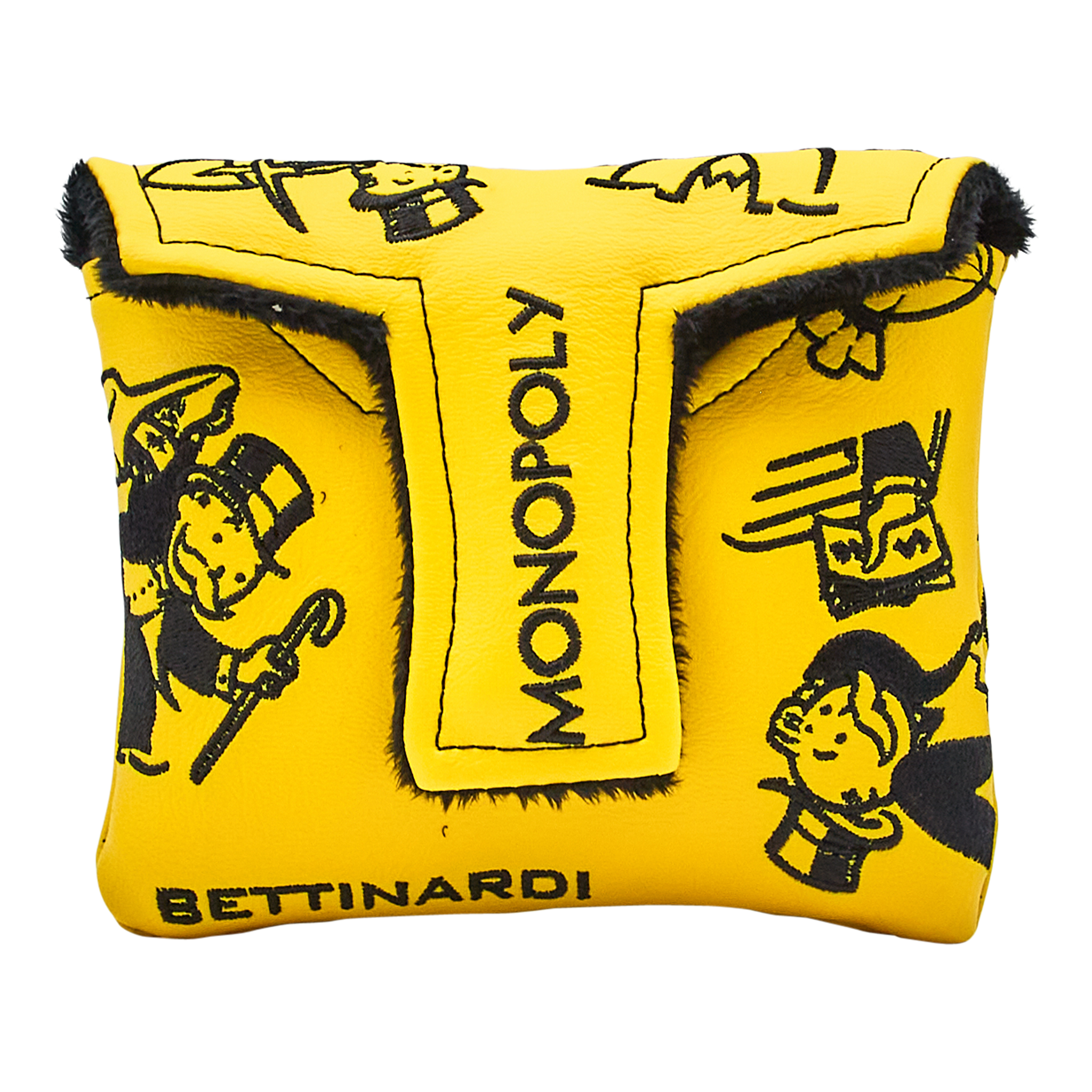 Bettinardi x MONOPOLY Community Chest Mallet Putter Headcover - Exclusive Golf Accessory