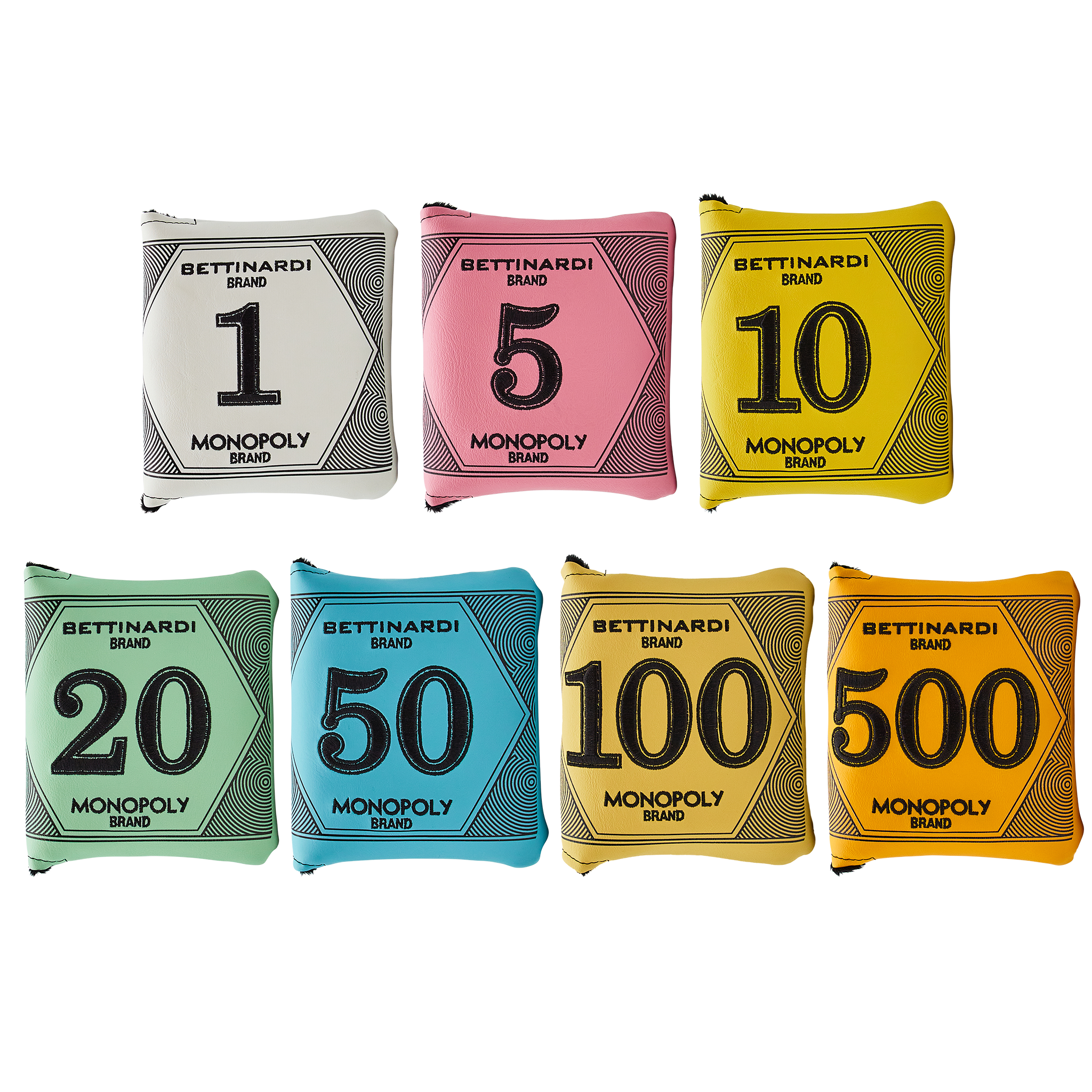 Bettinardi x MONOPOLY Game of Chance - Exciting Mallet Putter Headcovers