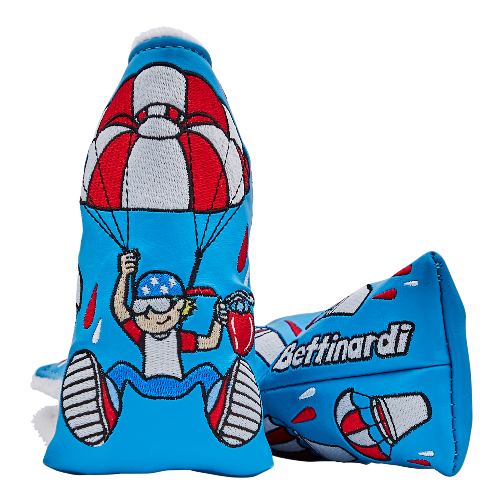 Airstrike Betti Boy Blue Razz Premium Leather Golf Headcover