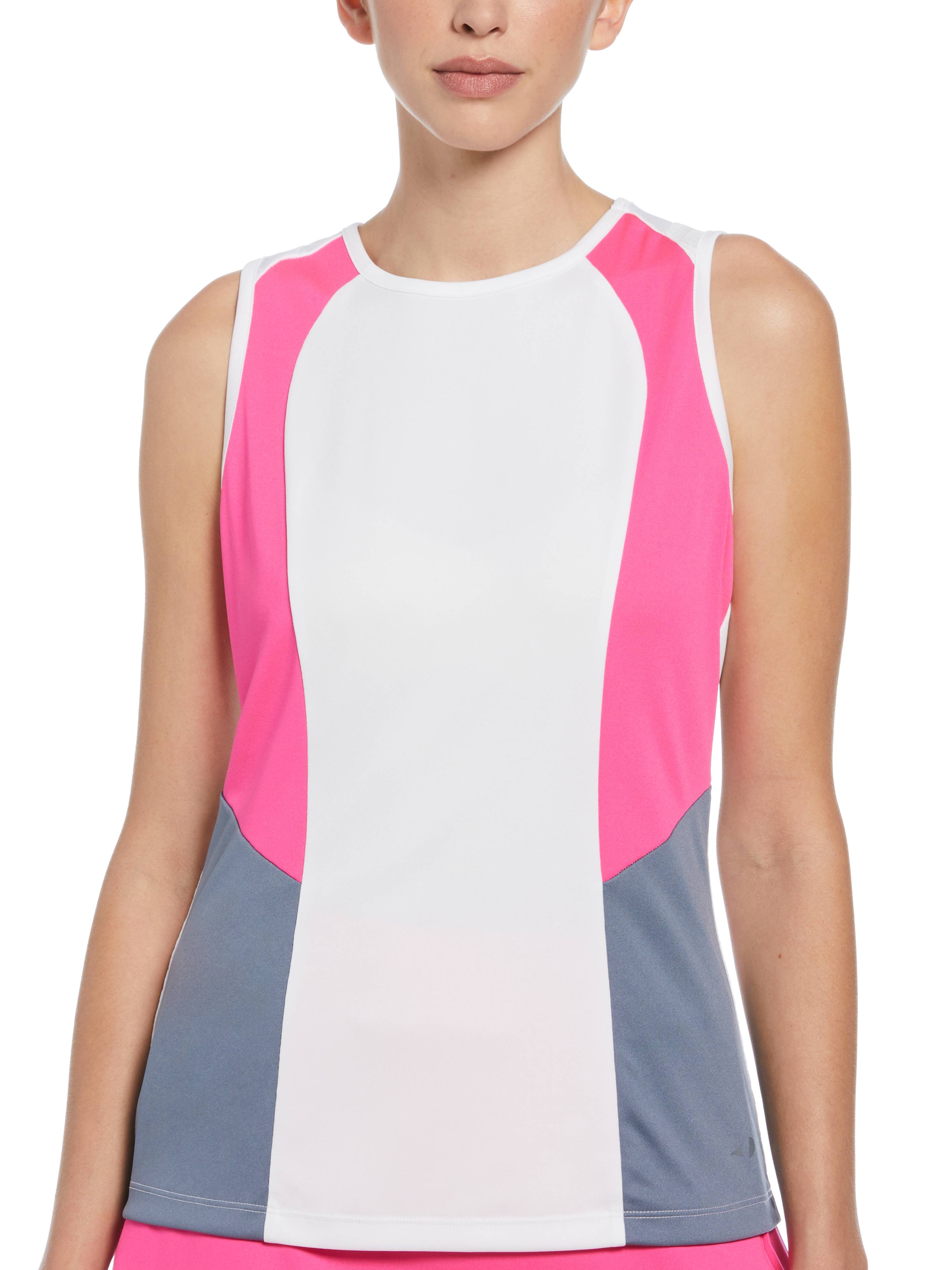 Gorgeous Women's Color Block Tennis Tank Top