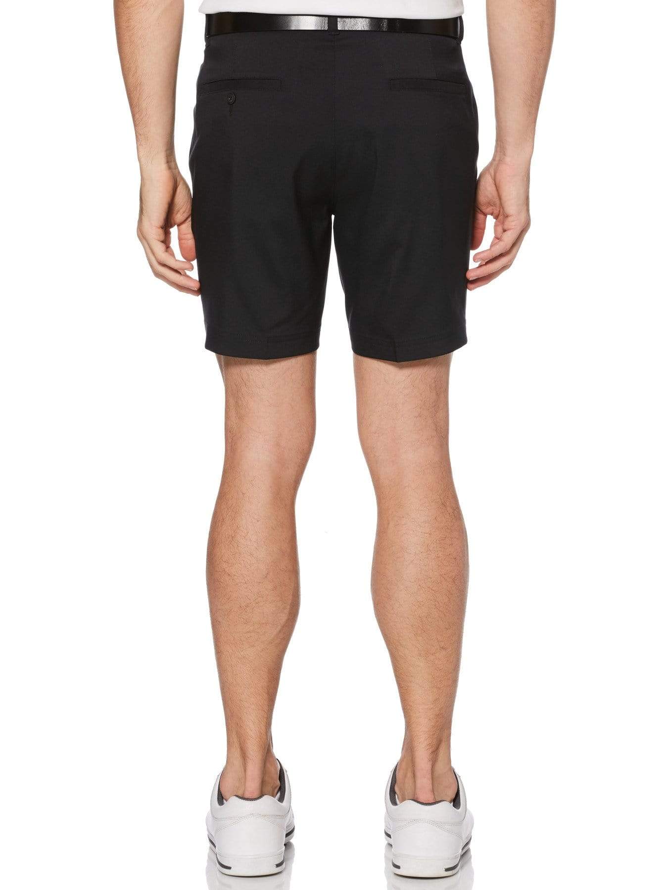 Men's Stylish 7-Inch Flat Front Golf Shorts with Active Waistband