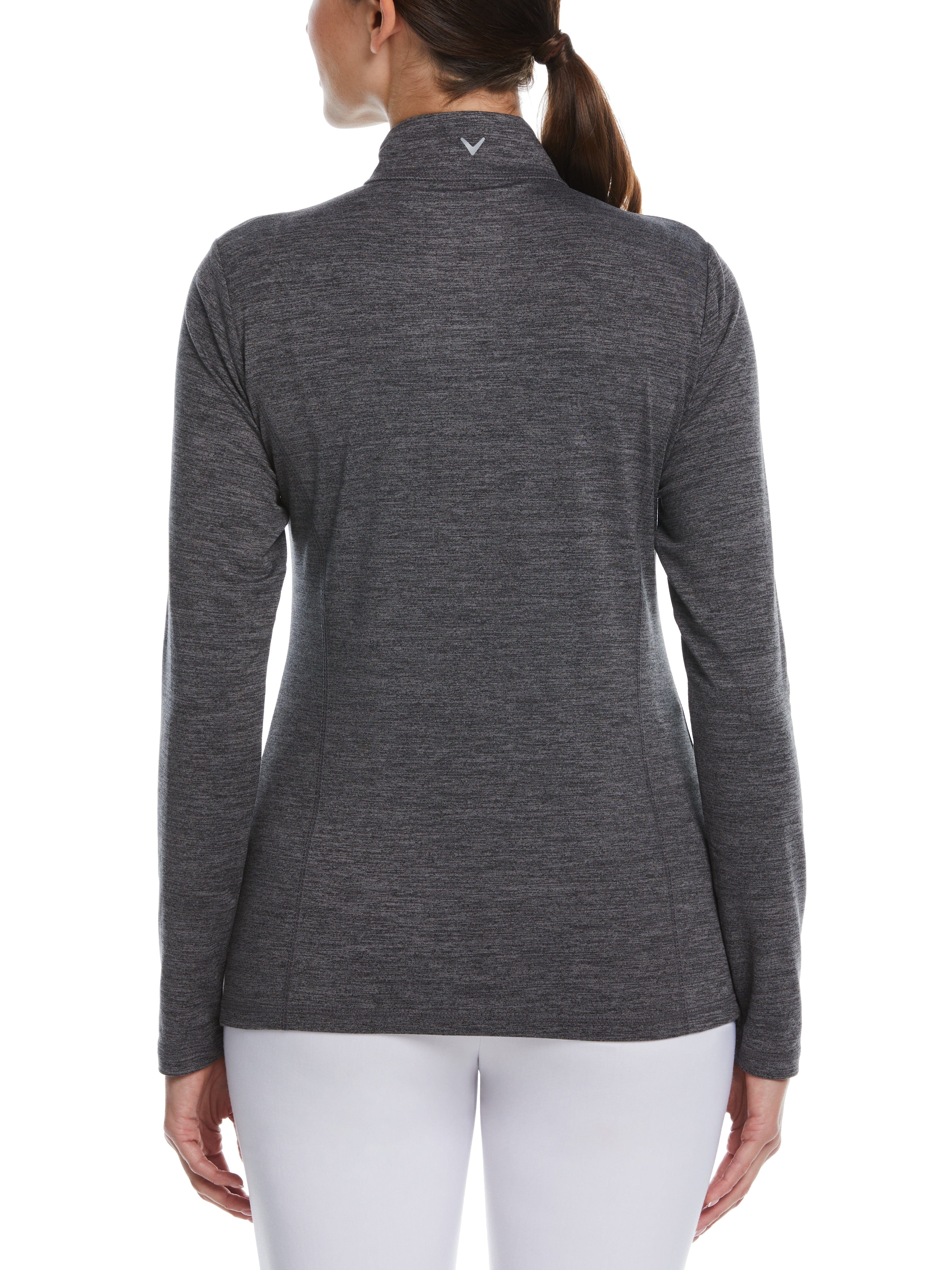 Callaway Women's Cozy 1/4 Zip Golf Pullover with Sun Protection